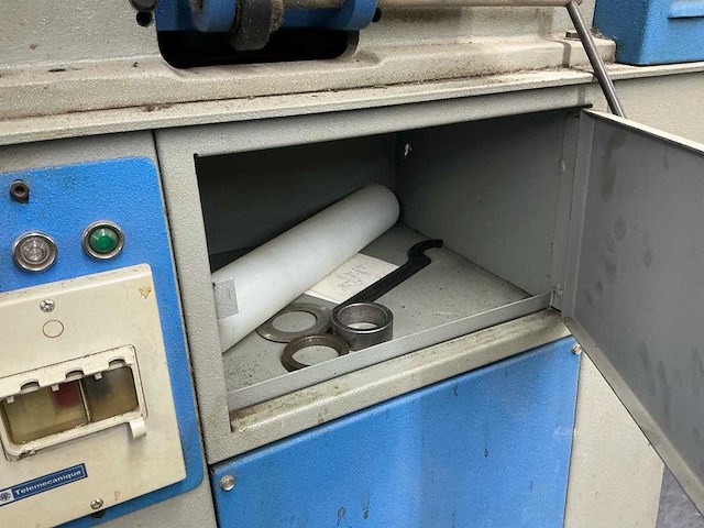 2x antares l300 / l301 industriële leerstroken-snijmachine 300 mm incl. toebehoren - afbeelding 9 van  27