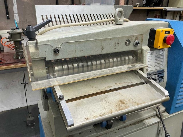 2x antares l300 / l301 industriële leerstroken-snijmachine 300 mm incl. toebehoren - afbeelding 16 van  27
