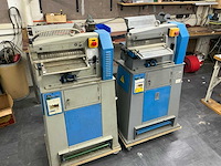 2x antares l300 / l301 industriële leerstroken-snijmachine 300 mm incl. toebehoren - afbeelding 22 van  27