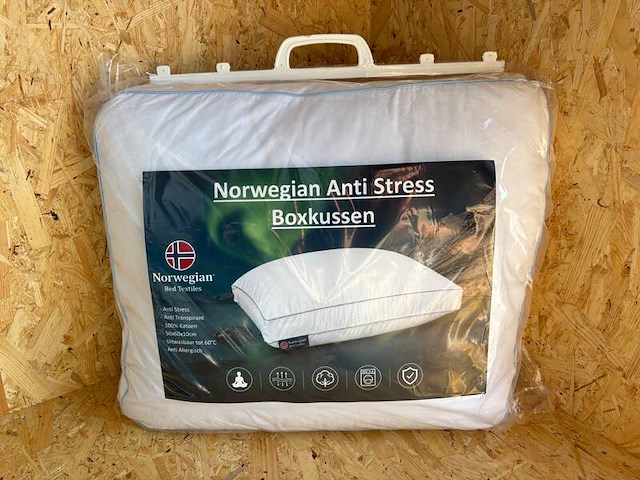 2x anti-stress boxkussen norwegian - afbeelding 1 van  3