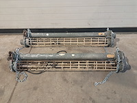 2x antieke explosieveilige hanglamp, depose - afbeelding 1 van  11