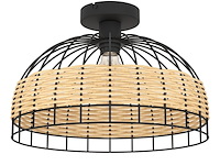 2x anwick plafondlamp eglo, zwart - afbeelding 1 van  4