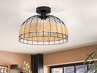 2x anwick plafondlamp eglo, zwart - afbeelding 2 van  4