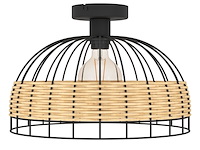 2x anwick plafondlamp eglo, zwart - afbeelding 4 van  4