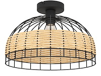 2x anwick plafondlamp eglo, zwart