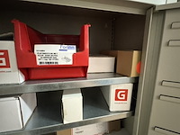 2x archiefkast met gordijnrails onderdelen - afbeelding 5 van  9