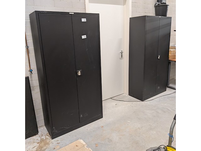 2x archiefkast, zwart - afbeelding 2 van  9