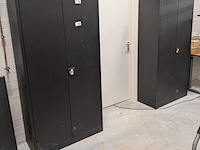 2x archiefkast, zwart - afbeelding 2 van  9