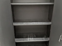 2x archiefkast, zwart - afbeelding 4 van  9