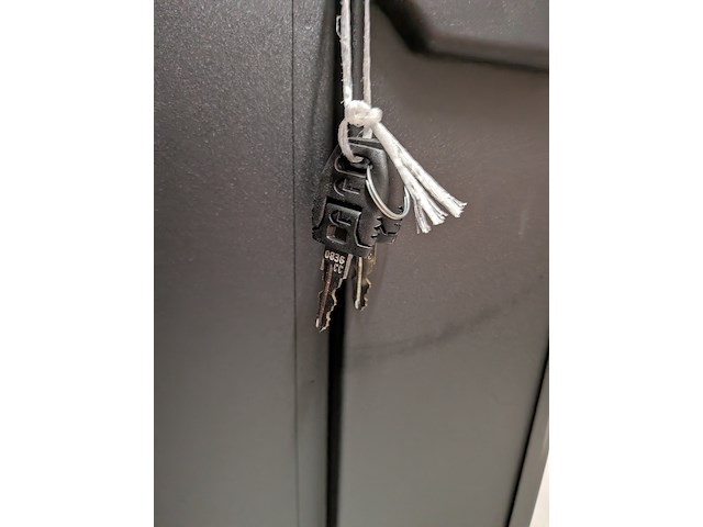 2x archiefkast, zwart - afbeelding 6 van  9