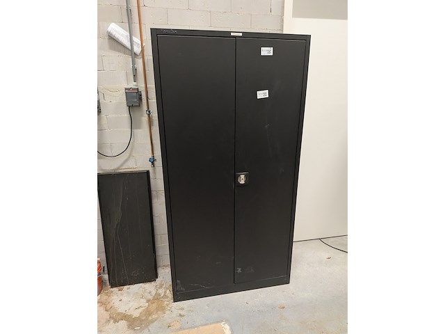 2x archiefkast, zwart - afbeelding 7 van  9