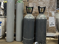 2x argon gascilinder, 2x co2 fles - afbeelding 1 van  8