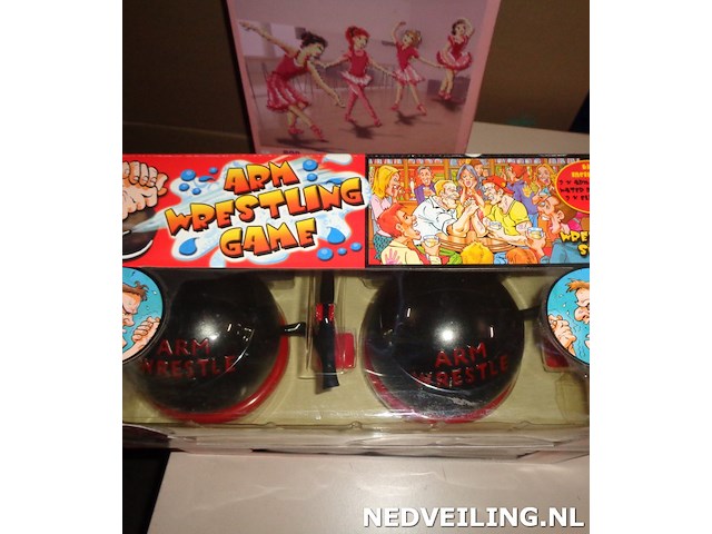 2x arm worstelen spel - afbeelding 2 van  3