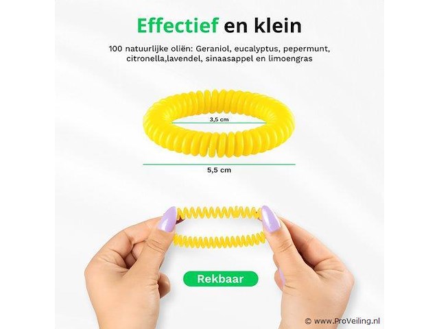 2x armband antimug - afbeelding 3 van  5