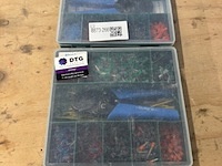 2x assortimentsdoos adereinden en krimptang, klemko, 910038 - afbeelding 1 van  5