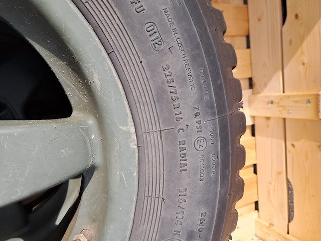 2x autoband op velg, continental, lm90 - afbeelding 7 van  7