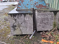 2x azobe houten balk - afbeelding 2 van  5