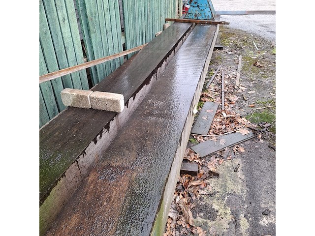 2x azobe houten balk - afbeelding 4 van  5