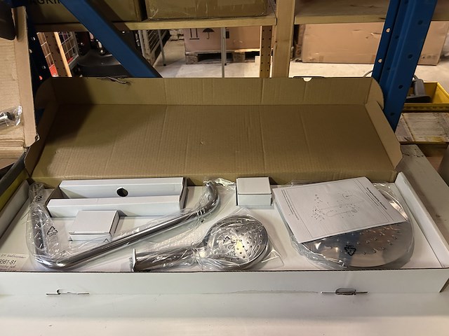 2x badkamer doucheset zonder mengkraan hansgrohe - afbeelding 4 van  11