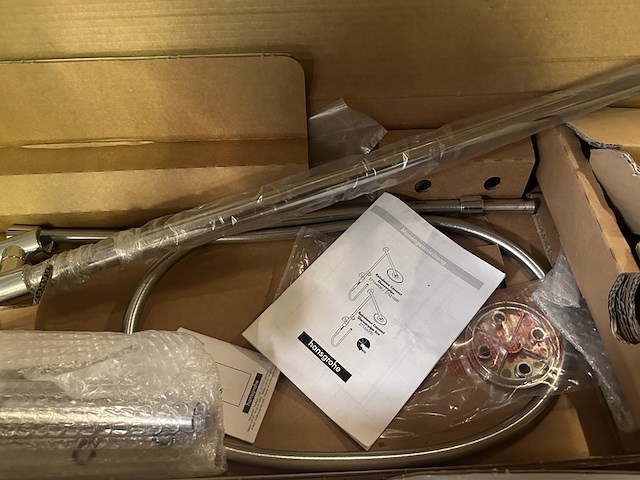 2x badkamer doucheset zonder mengkraan hansgrohe - afbeelding 6 van  11