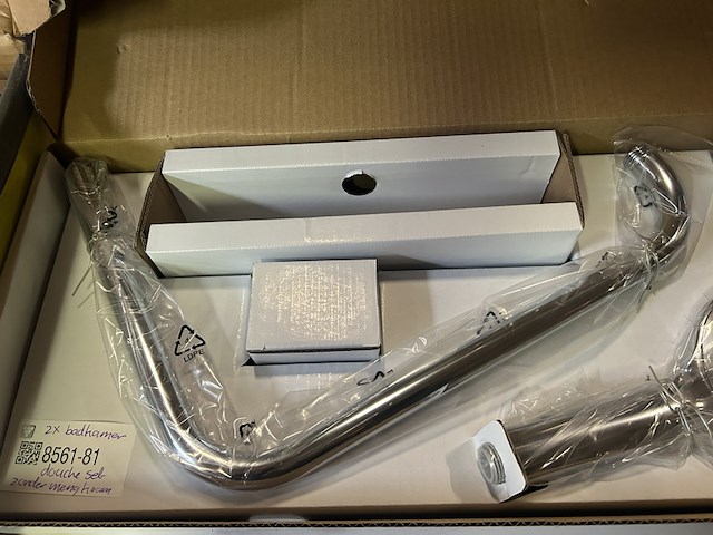 2x badkamer doucheset zonder mengkraan hansgrohe - afbeelding 9 van  11