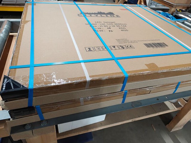 2x badkamerspiegel met led, cityline, lm-111, spiegel, 2025 - afbeelding 5 van  5