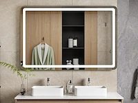 2x badkamerspiegel met led, cityline, lm-129, spiegel, 2025