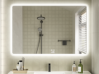 2x badkamerspiegel met led, cityline, lm-130, spiegel, 2025 - afbeelding 1 van  4