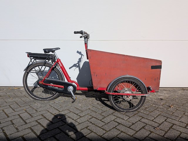 2x bakfiets, azor bike, (1x elektrisch) - afbeelding 10 van  17