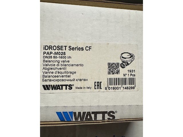 2x balanceerventiel, pap-m025 - afbeelding 4 van  4