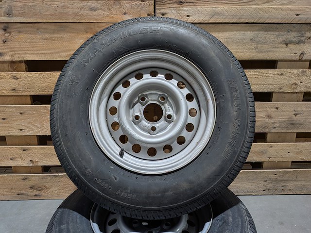 2x band, gt-radial, maxmiler 195r14c 106/104n 8pr lt - afbeelding 2 van  8