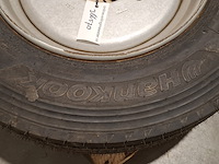 2x band met velg (t.b.v. schmidt veegmachine), 215/75r 17.5 - afbeelding 8 van  9