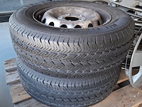 2x band op velg met 2x velg hifly, all transit - afbeelding 2 van  8