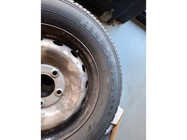 2x band op velg met 2x velg hifly, all transit - afbeelding 5 van  8