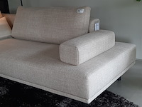 2x bank en 2x poef eyye, dura lounge, champagne - afbeelding 10 van  14