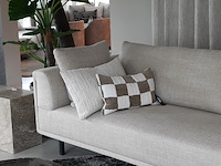 2x bank en 2x poef eyye, dura lounge, champagne - afbeelding 13 van  14