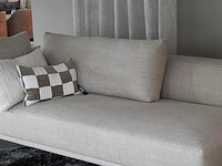 2x bank en 2x poef eyye, dura lounge, champagne - afbeelding 14 van  14