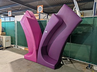 2x bank, porada - afbeelding 3 van  7