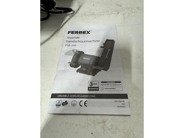 2x bankschroef, bandschuurmachine en multitool - afbeelding 2 van  11