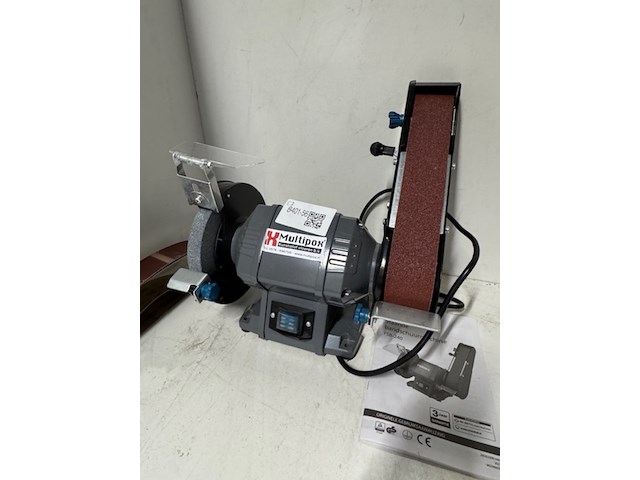 2x bankschroef, bandschuurmachine en multitool - afbeelding 11 van  11