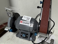 2x bankschroef, bandschuurmachine en multitool - afbeelding 11 van  11