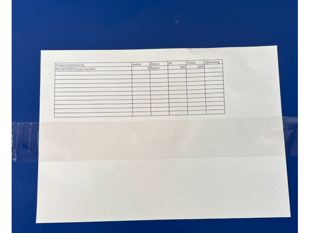 2x bar tafel / sta tafel, polspotten - afbeelding 4 van  4