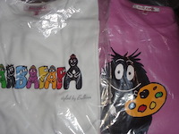 2x barbapapa t-shirt maat 140 / 146 - afbeelding 2 van  3