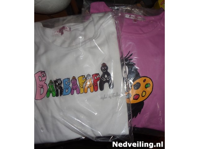 2x barbapapa t-shirt maat 152 / 158 - afbeelding 2 van  3