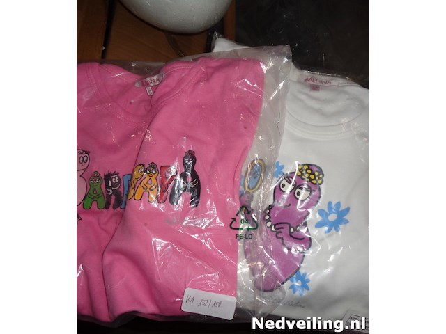 2x barbapapa t-shirt maat 152 / 158 - afbeelding 3 van  3