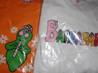 2x barbapapa t-shirt maat 152 / 158