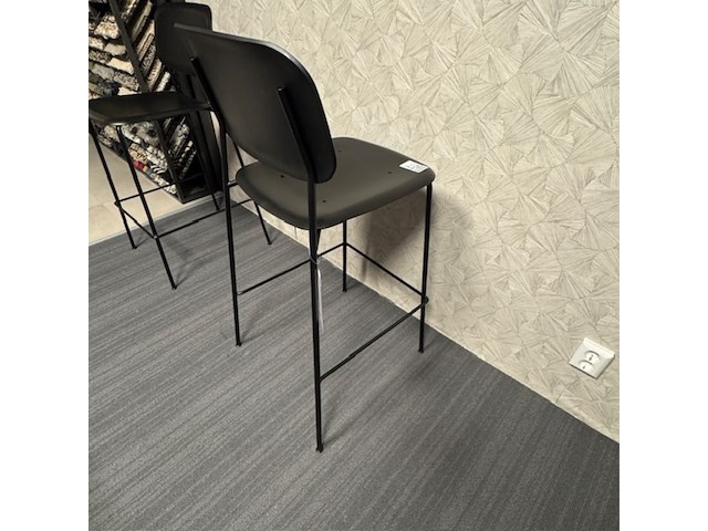 2x barkruk hay, soft edge 95, zwart - afbeelding 5 van  5