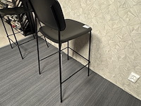 2x barkruk hay, soft edge 95, zwart - afbeelding 5 van  5