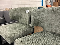 2x barkruk indigo richmond, geweven, fusion groen - afbeelding 2 van  6