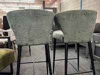 2x barkruk indigo richmond, geweven, fusion groen - afbeelding 4 van  6